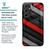 Soft Wooden Texture Glass Case for Samsung Galaxy A35 5G