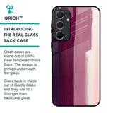 Brush Stroke Art Glass Case for Samsung Galaxy A35 5G