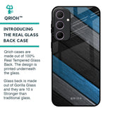 Multicolor Wooden Effect Glass Case for Samsung Galaxy A35 5G