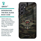 Army Warrior Glass Case for Samsung Galaxy A35 5G