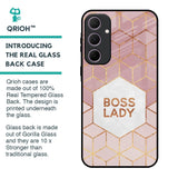 Boss Lady Glass Case for Samsung Galaxy A35 5G
