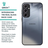 Space Grey Gradient Glass Case for Samsung Galaxy A35 5G