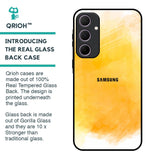 Rustic Orange Glass Case for Samsung Galaxy A35 5G