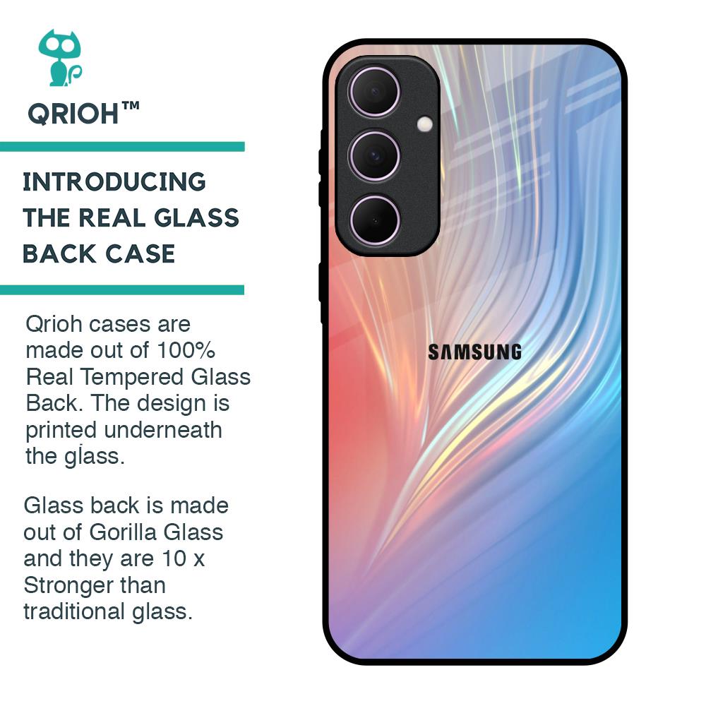 Mystic Aurora Glass Case for Samsung Galaxy A35 5G