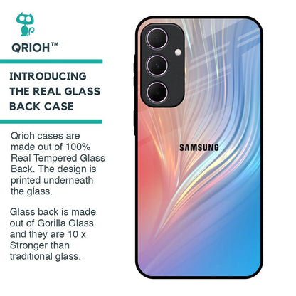 Mystic Aurora Glass Case for Samsung Galaxy A35 5G