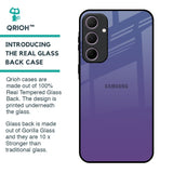 Indigo Pastel Glass Case For Samsung Galaxy A35 5G