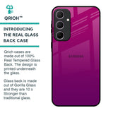 Magenta Gradient Glass Case For Samsung Galaxy A35 5G
