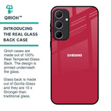 Solo Maroon Glass case for Samsung Galaxy A35 5G