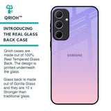 Lavender Gradient Glass Case for Samsung Galaxy A35 5G