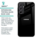 Jet Black Glass Case for Samsung Galaxy A35 5G
