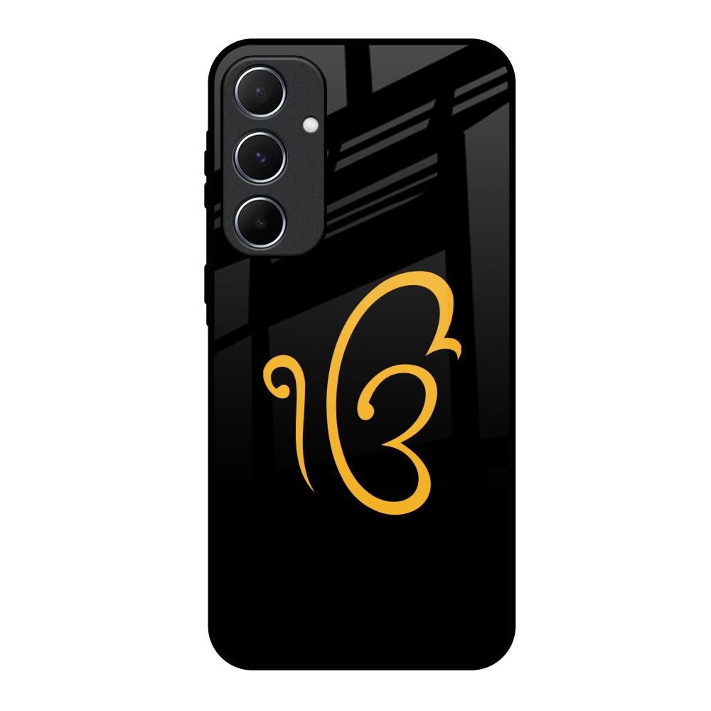 Luxury Fashion Initial Samsung Galaxy A55 5G Glass Back Cover Online