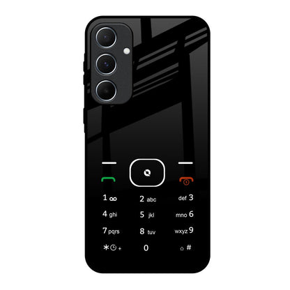 Classic Keypad Pattern Samsung Galaxy A55 5G Glass Back Cover Online