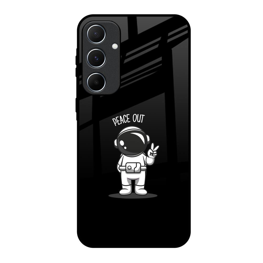 Peace Out Astro Samsung Galaxy A55 5G Glass Back Cover Online