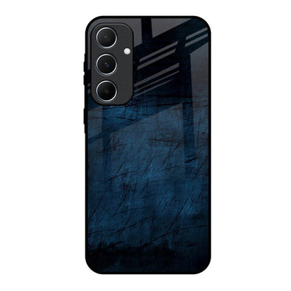 Dark Blue Grunge Samsung Galaxy A55 5G Glass Back Cover Online