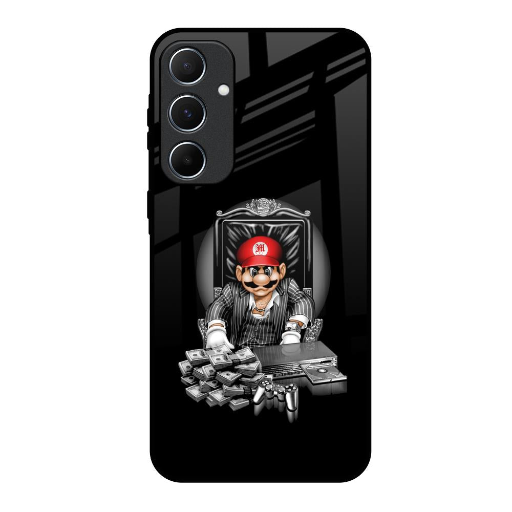 Dark Secret Samsung Galaxy A55 5G Glass Back Cover Online