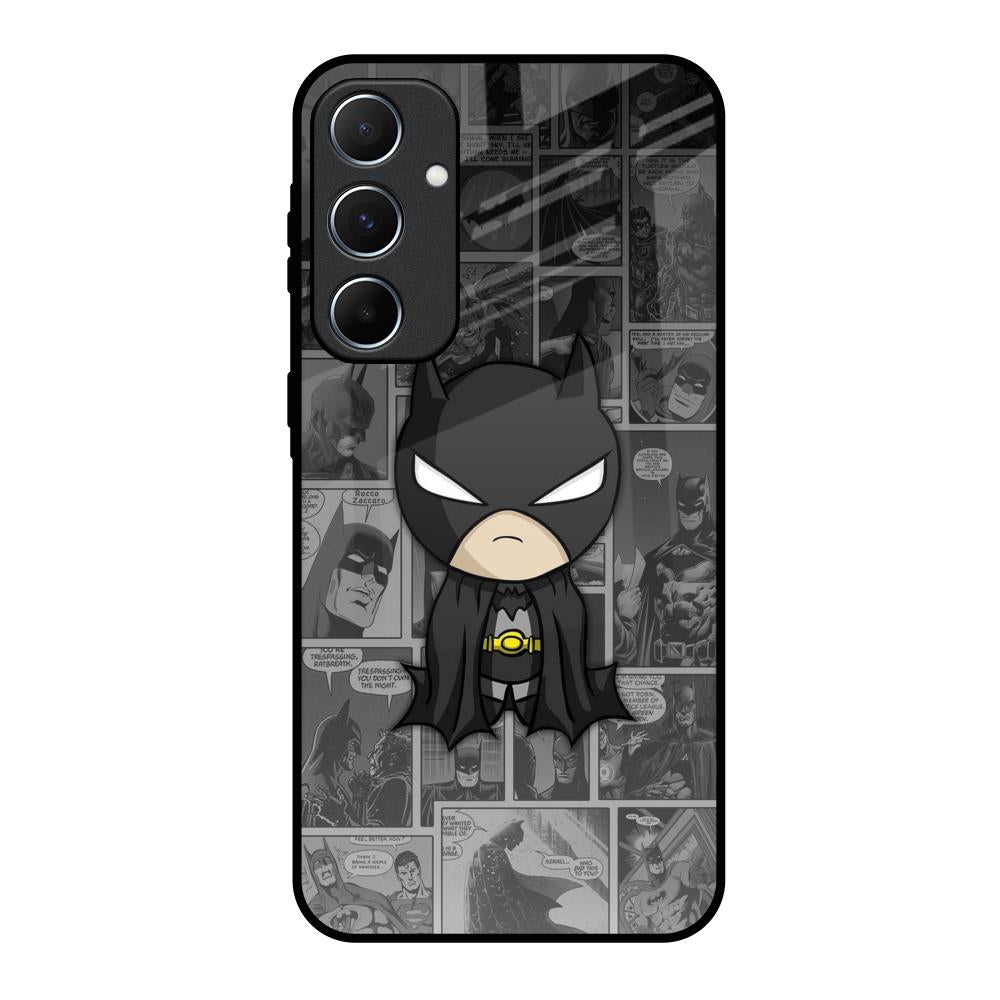 Cartoon Art Samsung Galaxy A55 5G Glass Back Cover Online