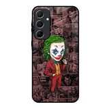 Joker Cartoon Samsung Galaxy A55 5G Glass Back Cover Online