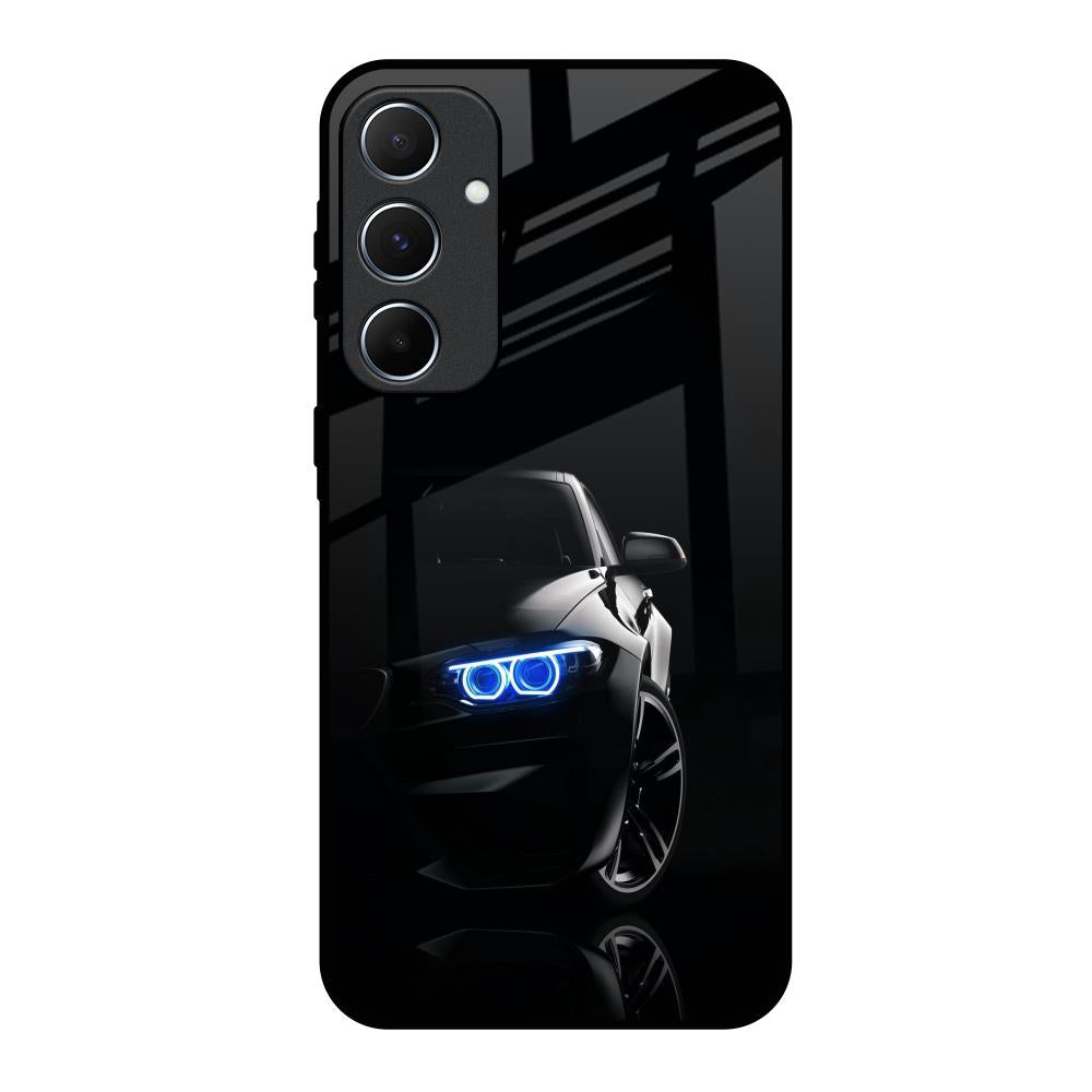 Car In Dark Samsung Galaxy A55 5G Glass Back Cover Online