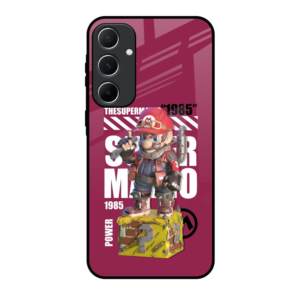 Gangster Hero Samsung Galaxy A55 5G Glass Back Cover Online