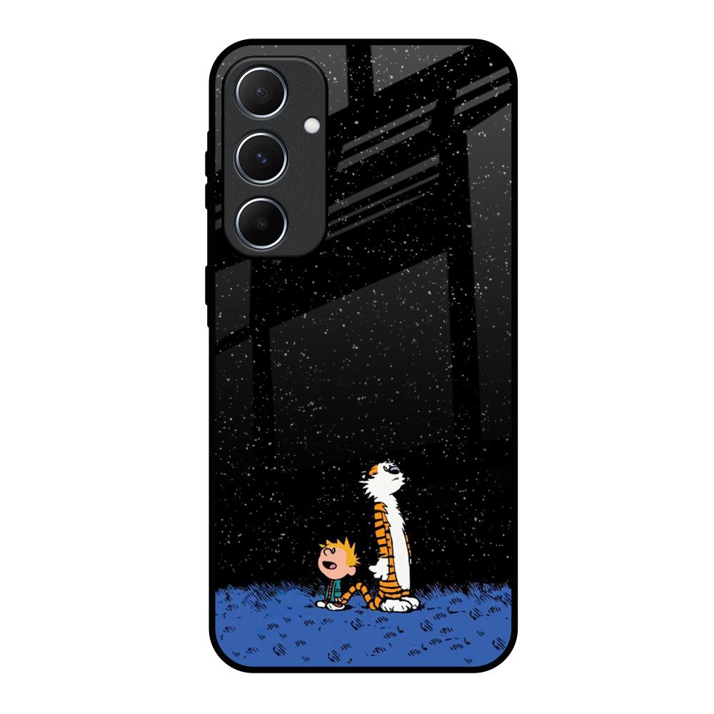 Night Sky Star Samsung Galaxy A55 5G Glass Back Cover Online