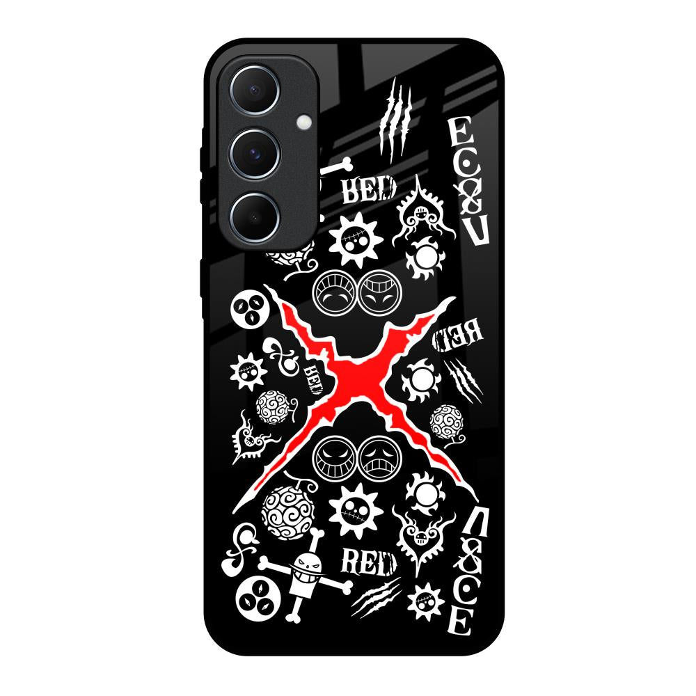 Red Zone Samsung Galaxy A55 5G Glass Back Cover Online