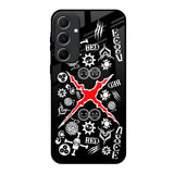 Red Zone Samsung Galaxy A55 5G Glass Back Cover Online