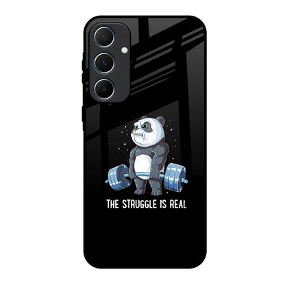 Real Struggle Samsung Galaxy A55 5G Glass Back Cover Online