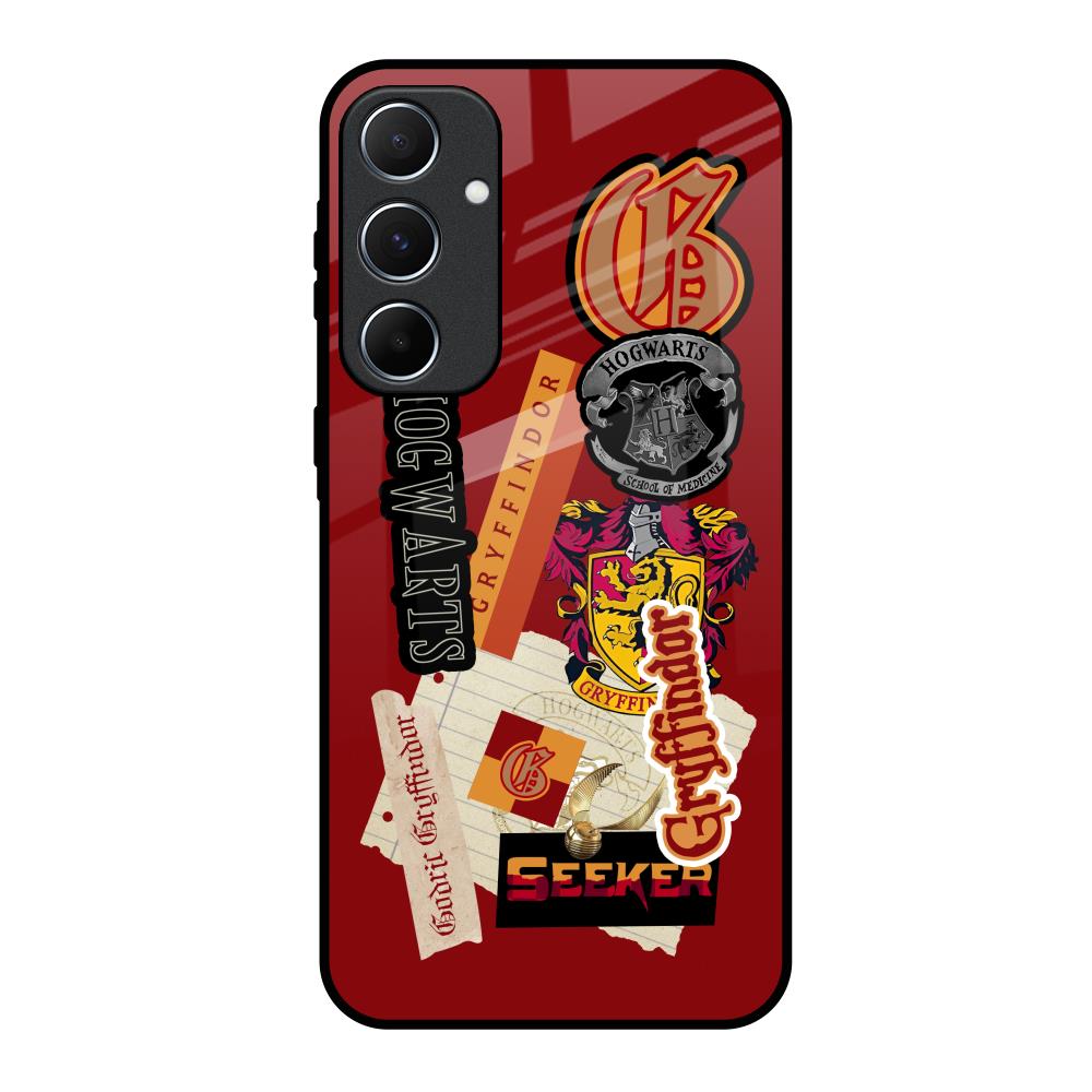 Gryffindor Samsung Galaxy A55 5G Glass Back Cover Online