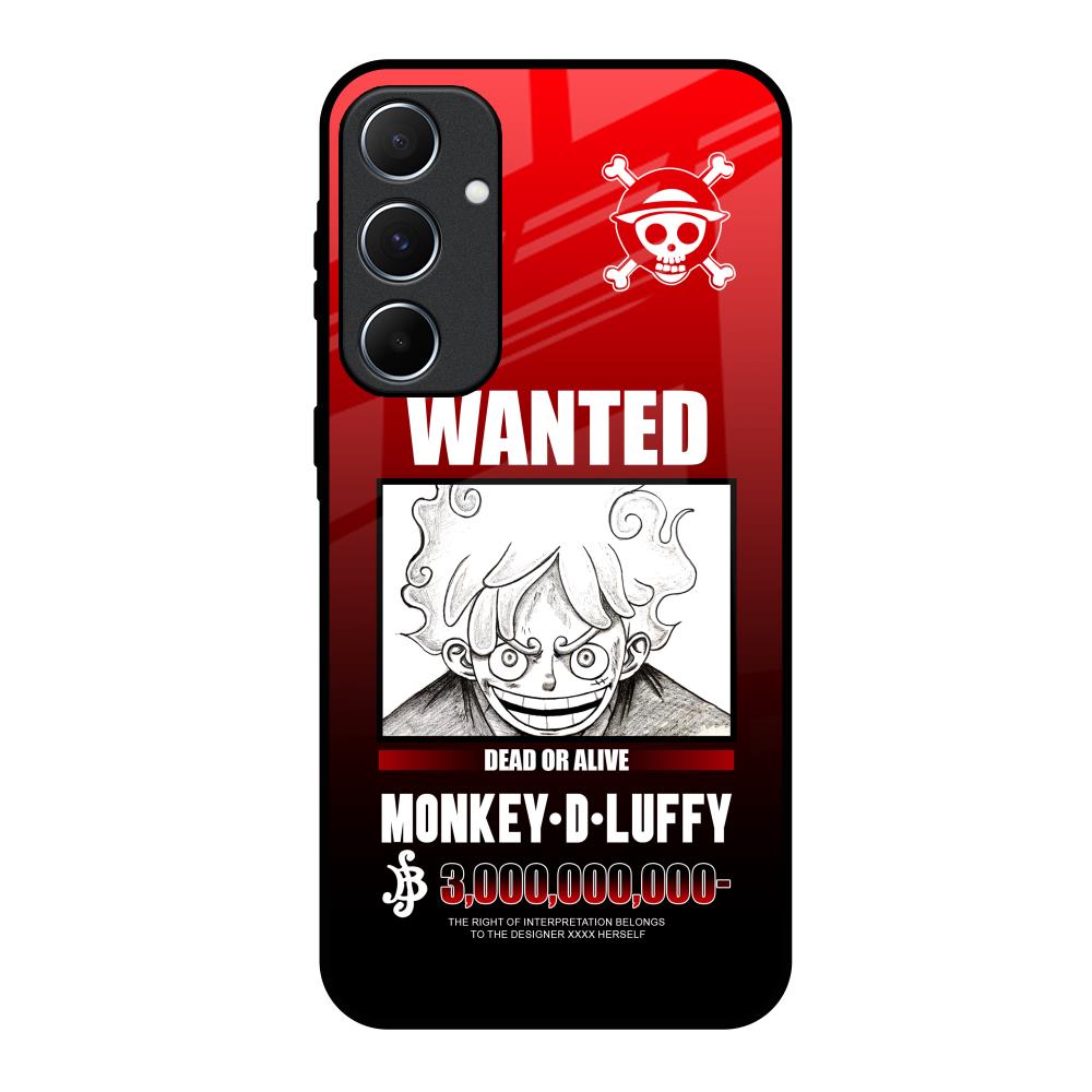 Luffy Wanted Samsung Galaxy A55 5G Glass Back Cover Online