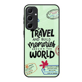 Travel Stamps Samsung Galaxy A55 5G Glass Back Cover Online