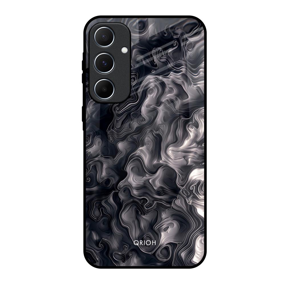 Cryptic Smoke Samsung Galaxy A55 5G Glass Back Cover Online