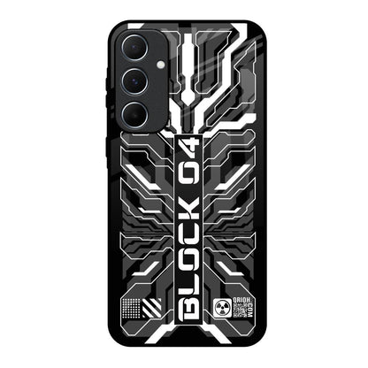 Monochrome Magic Samsung Galaxy A55 5G Glass Back Cover Online