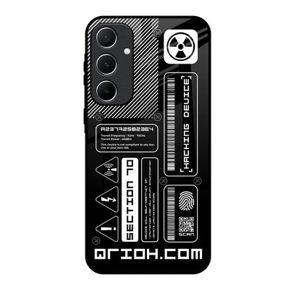 Futuristic Art Samsung Galaxy A55 5G Glass Back Cover Online