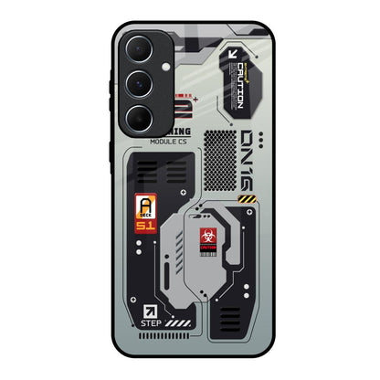 Techno Vibes Samsung Galaxy A55 5G Glass Back Cover Online