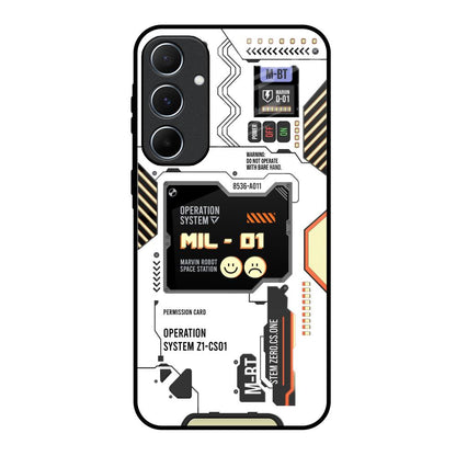 Tech Display Samsung Galaxy A55 5G Glass Back Cover Online