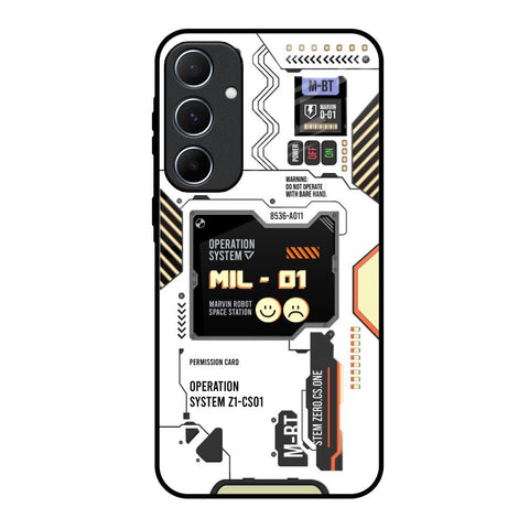 Tech Display Samsung Galaxy A55 5G Glass Back Cover Online