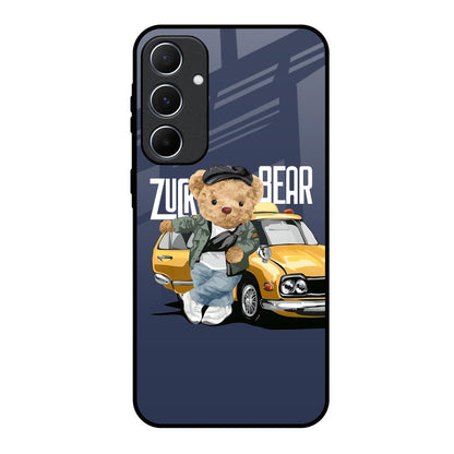 Adventurous Bear Samsung Galaxy A55 5G Glass Back Cover Online