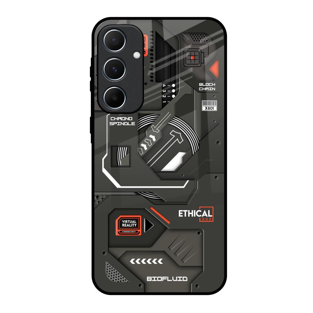 Tech Aesthetics Samsung Galaxy A55 5G Glass Back Cover Online