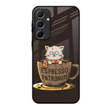 Tea With Kitty Samsung Galaxy A55 5G Glass Back Cover Online