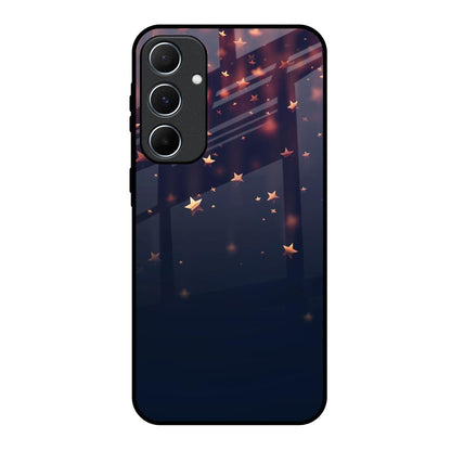 Falling Stars Samsung Galaxy A55 5G Glass Back Cover Online