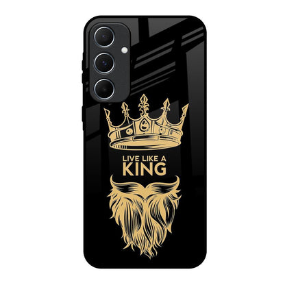 King Life Samsung Galaxy A55 5G Glass Back Cover Online