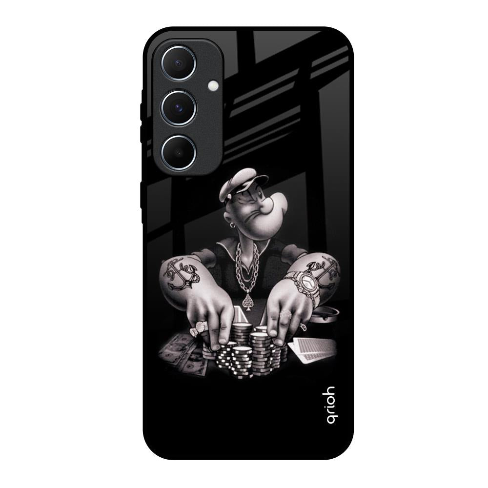 Gambling Problem Samsung Galaxy A55 5G Glass Back Cover Online