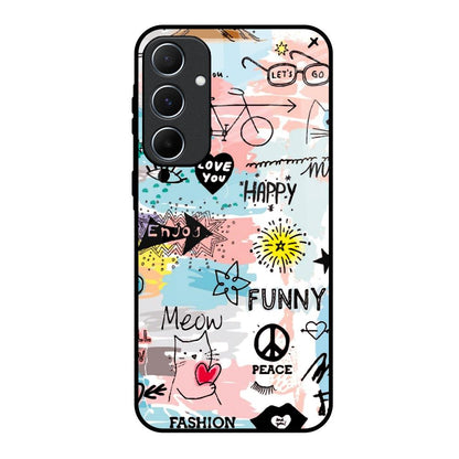 Just For You Samsung Galaxy A55 5G Glass Back Cover Online