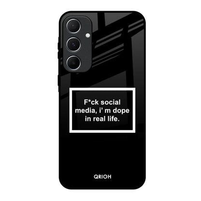 Dope In Life Samsung Galaxy A55 5G Glass Back Cover Online