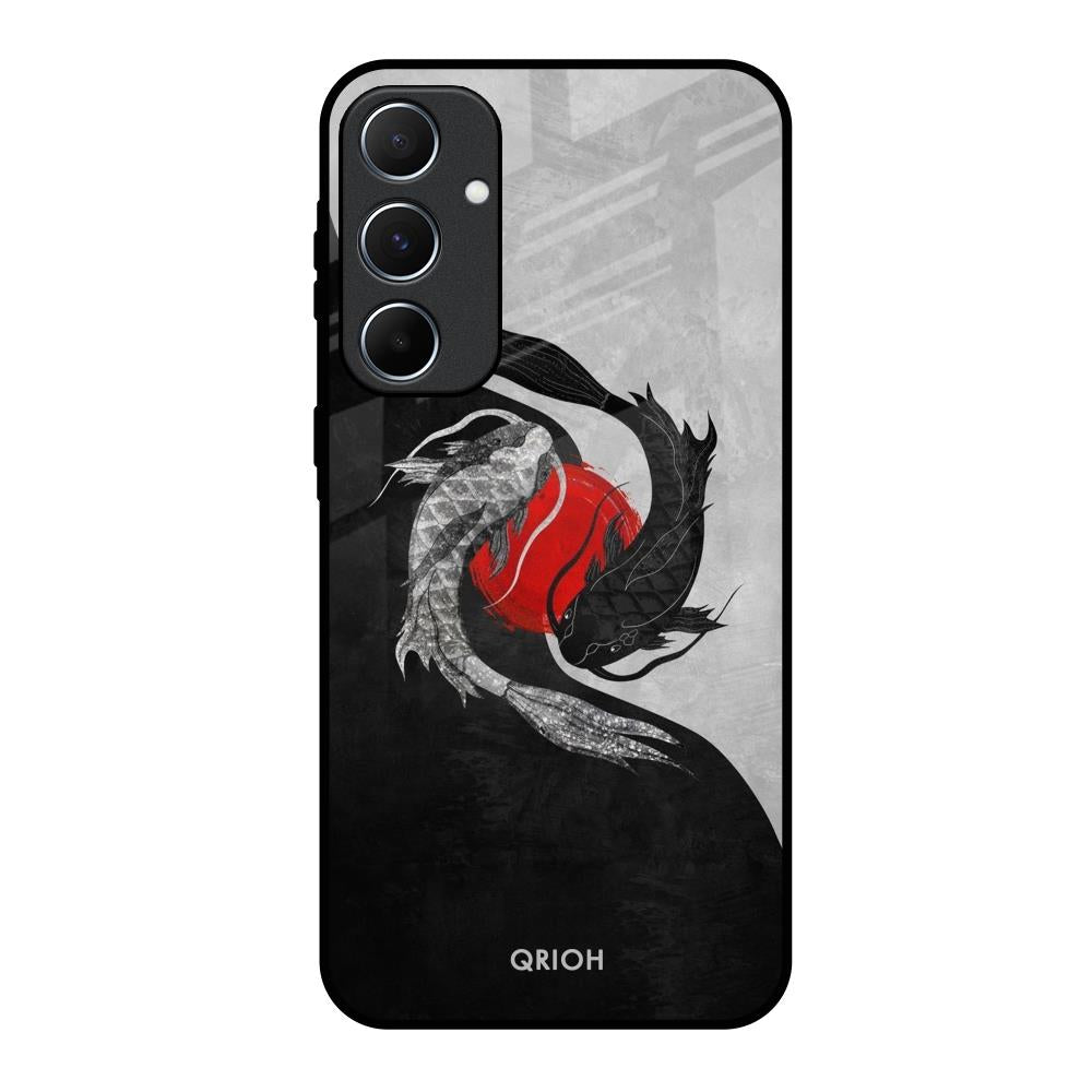 Japanese Art Samsung Galaxy A55 5G Glass Back Cover Online