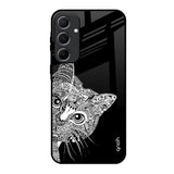 Kitten Mandala Samsung Galaxy A55 5G Glass Back Cover Online