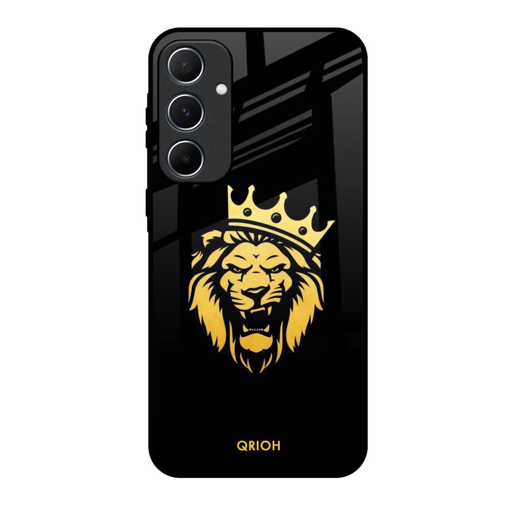 Lion The King Samsung Galaxy A55 5G Glass Back Cover Online