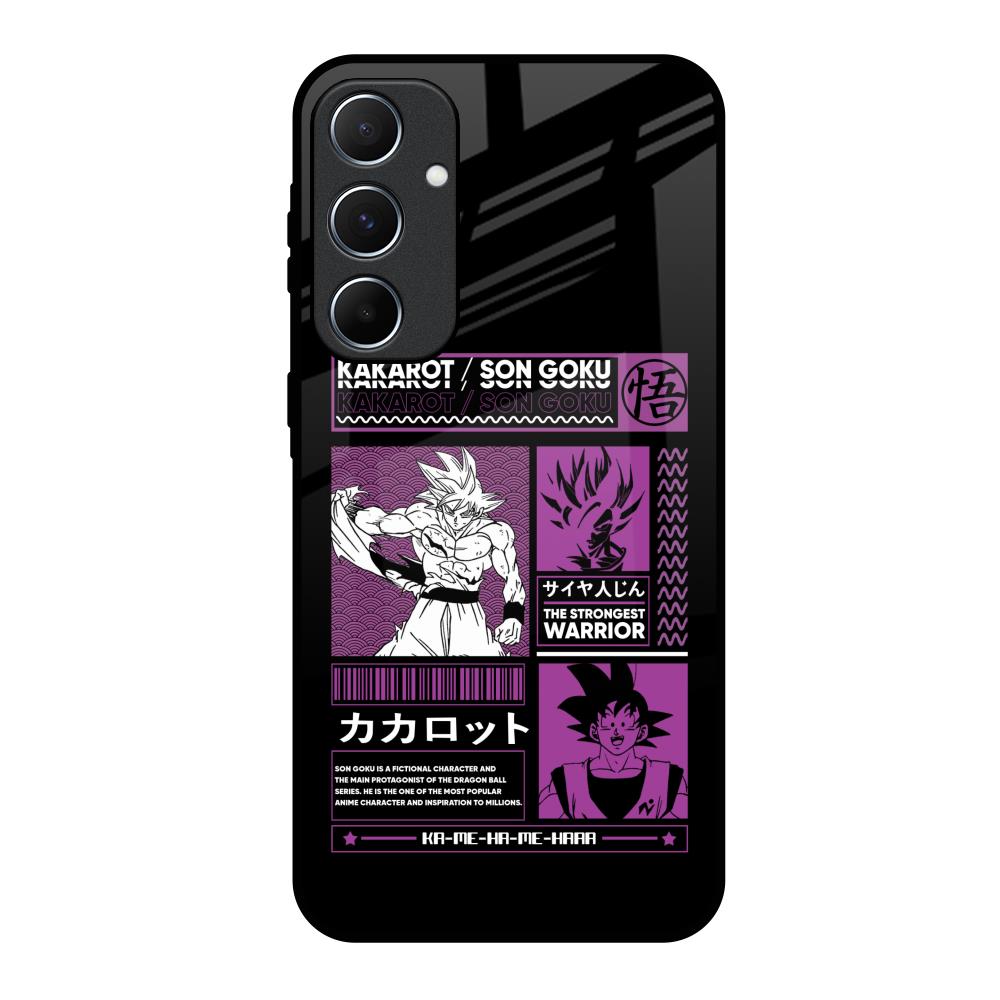 Strongest Warrior Samsung Galaxy A55 5G Glass Back Cover Online