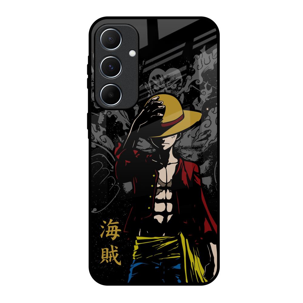 Dark Luffy Samsung Galaxy A55 5G Glass Back Cover Online