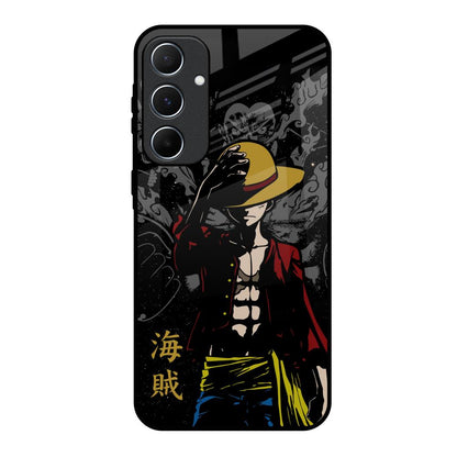 Dark Luffy Samsung Galaxy A55 5G Glass Back Cover Online